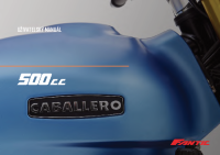 Fantic Caballero 500 - Navod k obsluze 2024 CZ-0